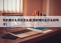 热的像什么可以怎么说(热的像什么什么的句子)