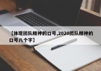 【体现团队精神的口号,2020团队精神的口号八个字】