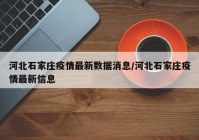 河北石家庄疫情最新数据消息/河北石家庄疫情最新信息